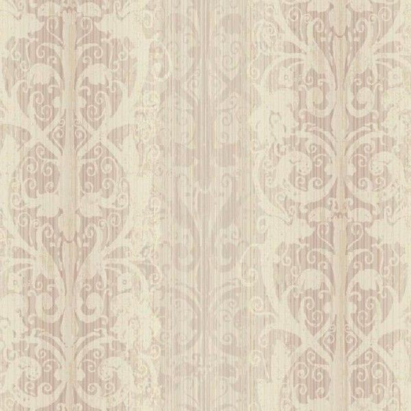 Виниловые обои York Wallcoverings розовые JC5942 0.68 м