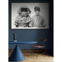 Плакат "34;Просто Постер "34; Защитные маски 90x120 в подарочном тубусе 282670787661