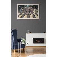 Постер "34;Просто Постер "34; The Beatles - Abbey Road 60x90 в подарочном тубусе Металл