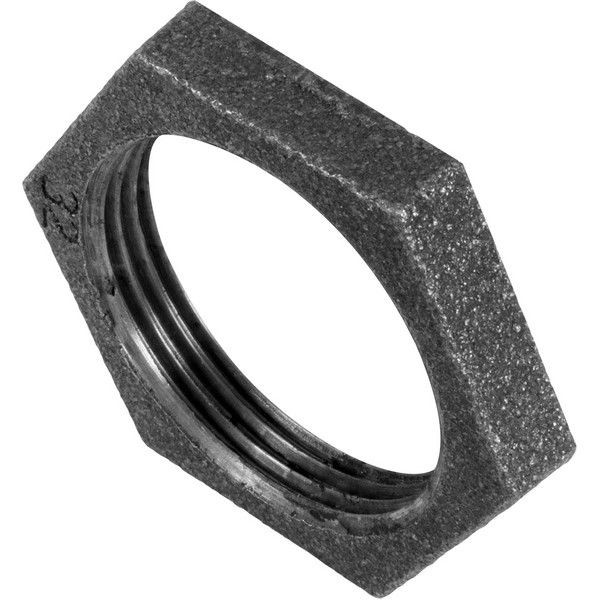 Контргайка, 1 1/4 "34;, чугун, цвет чёрный