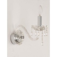 Настенный светильник Bohemia Ivele Crystal 112B.1.165.Ni.V0300 E14 цвет никель