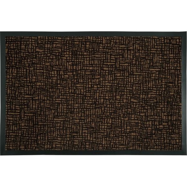 Коврик «Amazonia» 80, 90x120 см, полиамид, цвет коричневый