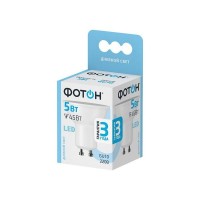 Лампа светодиодная Фотон LED MR16 5W GU10 4000K