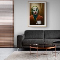 Постер "34;Просто Постер "34; Портрет Джокера 90x120 в подарочном тубусе Металл