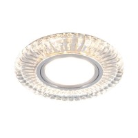 Светильник точечный встраиваемый Electrostandard 2239 MR16 CL, прозрачный 2 м² под отверстие 60 мм