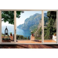 Фотообои Divino Decor Вид на остров Капри Р-036 400х270 см