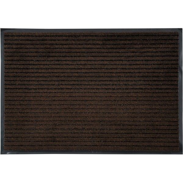 Коврик «Clean Stripe», 60x90 см, ПВХ/полипропилен, цвет коричневый