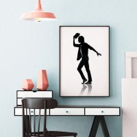 Плакат "34;Просто Постер "34; Майкл 90x120 в подарочном тубусе 125511930841