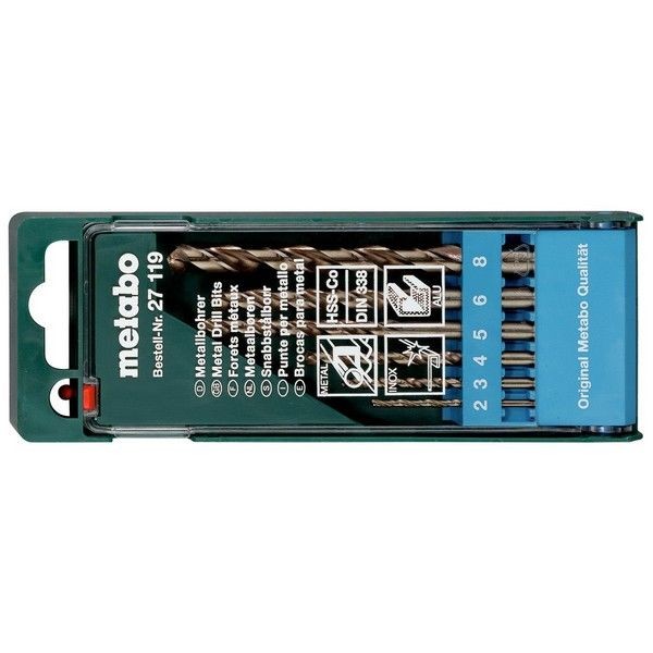 Набор сверл Metabo 627119000