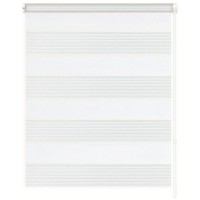 Штора рулонная день-ночь Miamoza Palermo 70x160 см белая