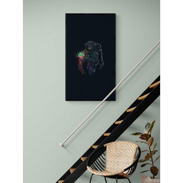 Плакат "34;Просто Постер "34; Космическая медуза 60x90 в раме 805197184061