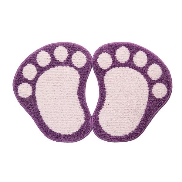 Коврик для ванной Shahintex ЛАПКИ MICROFIBER 706138 80х50 см