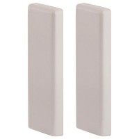 Заглушка для плинтуса под ковролин/линолеум правая/левая 50 мм 2 шт.