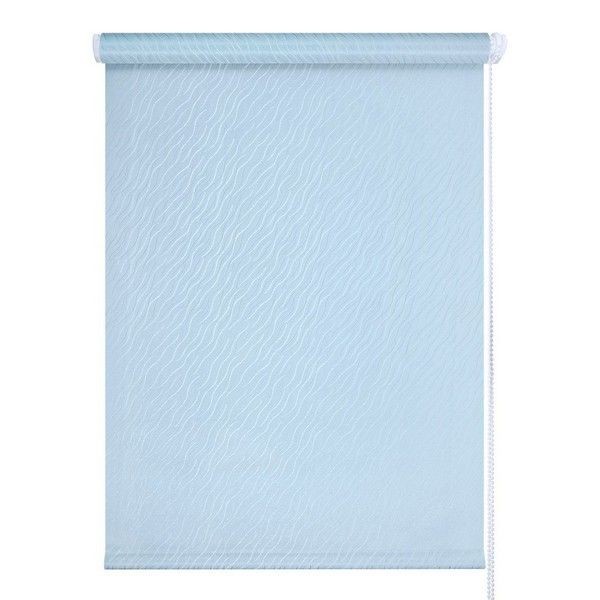 Рулонная штора Legrand Бриз Legrand, 72,5x175, цвет голубой