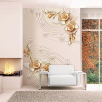Фотообои Urban Style 3D Танец цветов UST2081 200х270 см