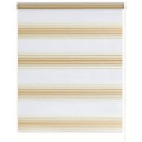 Штора рулонная день-ночь Miamoza Palermo 60x160 см бежевая