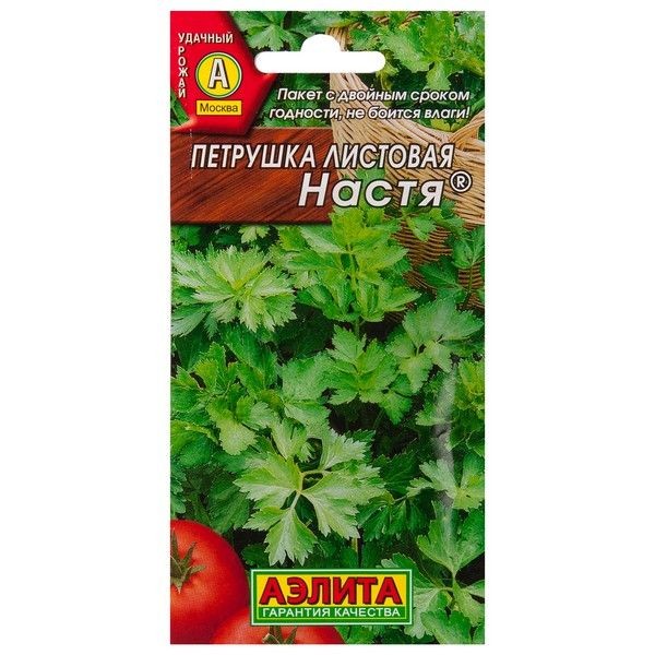 Семена Петрушка листовая «Настя»