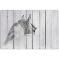 Картина Дом Корлеоне Белая лошадь 1 60х90 см