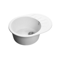 Кухонная мойка GranFest R-580 L RONDOR-580 L иней