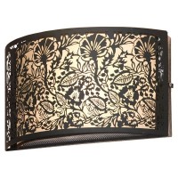 Бра LUSSOLE LSF-2371-01 E14 цвет Черный