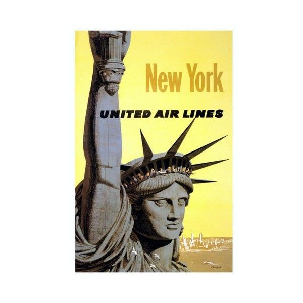 Плакат "34;Просто Постер "34; New York 90x120 в подарочном тубусе 878708576111