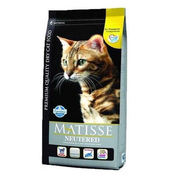 Сухой корм для стерилизованных кошек и кастрированных котов MATISSE Курица 1.5 кг