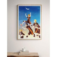 Плакат "34;Просто Постер "34; Аниме Волейбол. Хината и команда 60x90 в подарочном тубусе 157909130131
