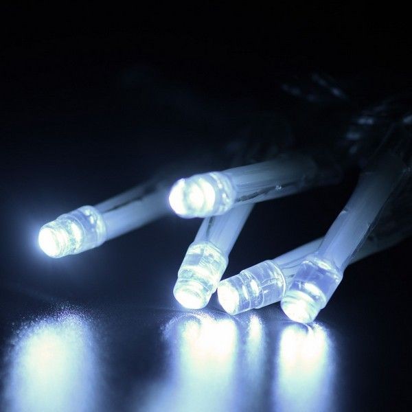Электрогирлянда наружная Balance «Бахрома» 3 м 72 LED холодный белый IP44