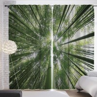 Комплект штор JoyArty Бамбуковый лес p_15773, 290х265 см