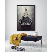 Плакат "34;Просто Постер "34; Боксерские перчатки 90x120 в подарочном тубусе 534513556071