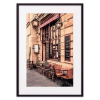 Постер Дом Корлеоне Кафе в париже 07-0186-21х30, 21х30 см