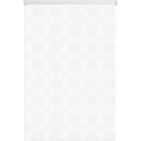Штора рулонная Neo Classic Мандала 50x160 см белая