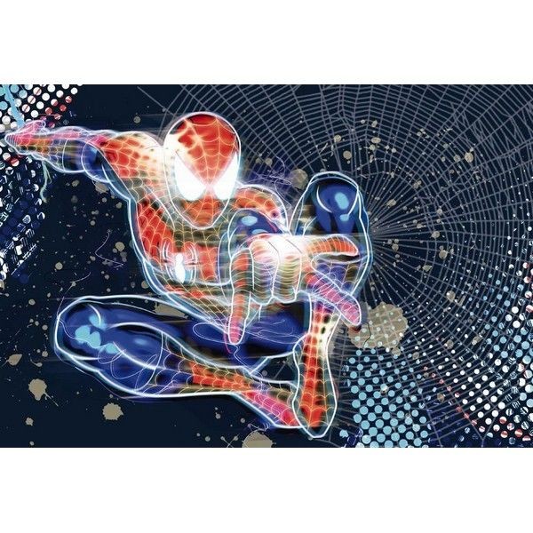 Фотообои Komar Spider-Man Neon 1-426 184х127 см