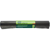 Мешки для мусора 220 л, цвет черный, 10 шт.