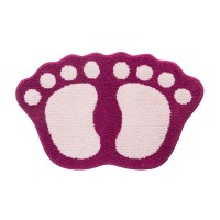 Коврик для ванной Shahintex ЛАПКИ MICROFIBER 688874 80х50 см