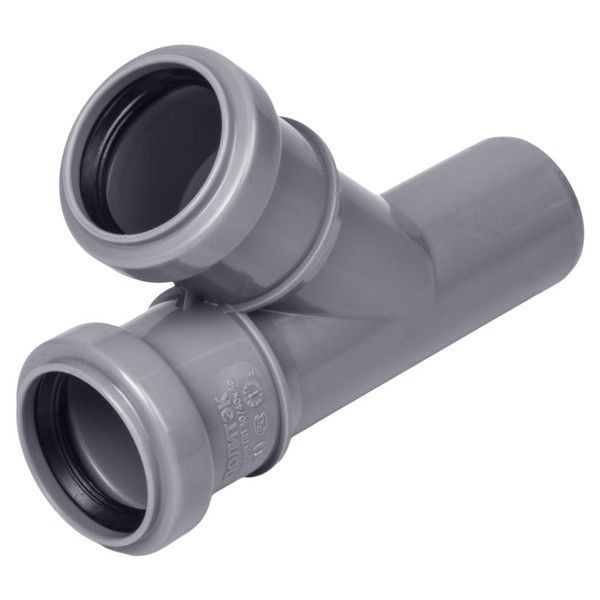Тройник O 40x40/45° полипропилен