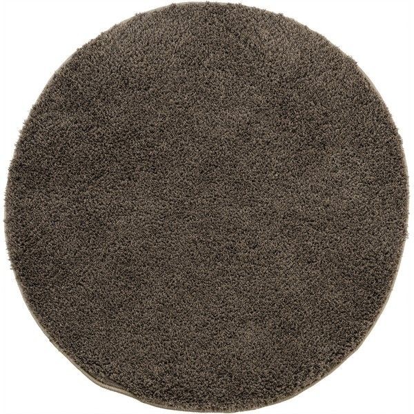 Ковёр Ribera, 0.8x0.8 м, цвет тёмно-коричневый