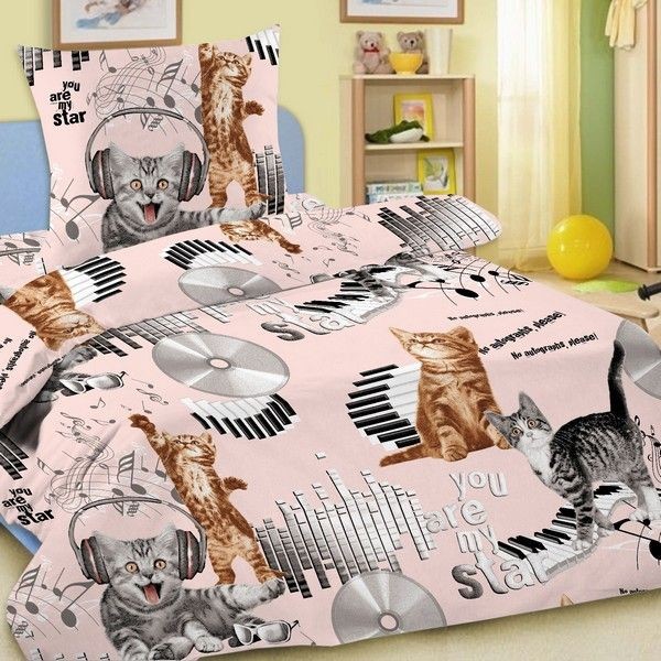 Комплект постельного белья Letto «Традиция» полутораспальный, бязь