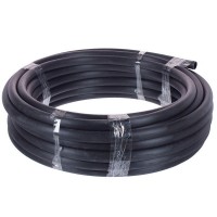 Труба гладкая жесткая ПНД Iek D25 25 м бухта цвет чёрный