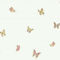 Виниловые обои York Wallcoverings белые OL5408 0.68 м