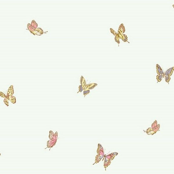 Виниловые обои York Wallcoverings белые OL5408 0.68 м