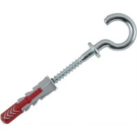 Дюбель универсальный Duopower 8x40 мм, полукольцо, 4 шт.