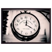 Постер Дом Корлеоне Винтажные часы 07-0104-40х60, 40х60 см