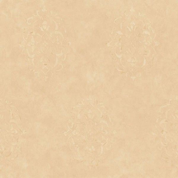 Виниловые обои York Wallcoverings бежевые LX4035 0.68 м
