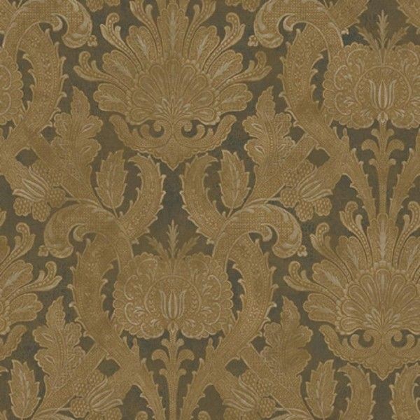 Виниловые обои York Wallcoverings черные WC4349 0.68 м