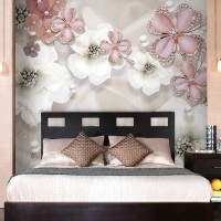 Фотообои Urban Style 3D Вальс цветов UST3082 300х270 см