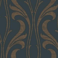 Обои бумажные York Wallcoverings Medley синие RV9727 0.68 м