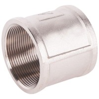 Муфта Valtec, внутренняя-внутренняя резьба, 2 "34; мм, никелированная латунь VTr.270.N.0009