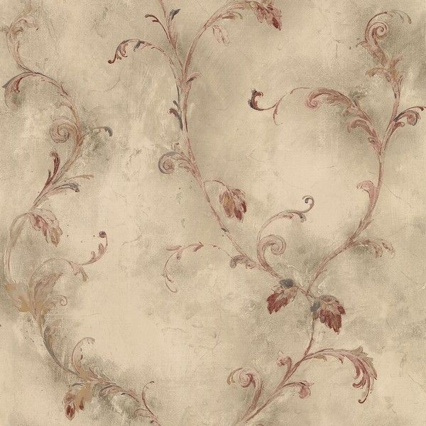 Обои виниловые Aura Silks & Textures коричневые 0.53 м FT23540