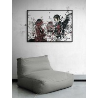 Плакат "34;Просто Постер "34; Темный дворецкий. Птица в клетке 60x90 в подарочном тубусе 682917978051